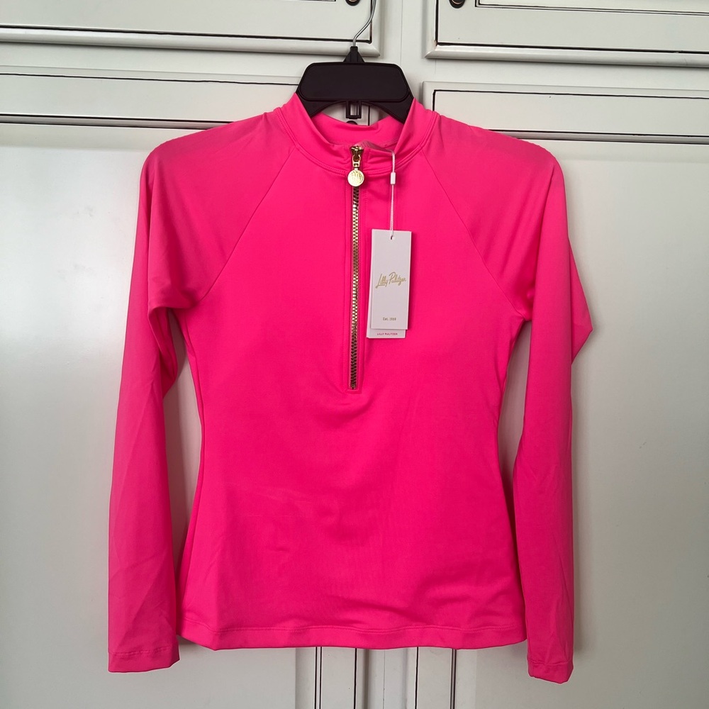 Lilly Pulitzer NWT Nayte Rashguard top UPF 50+